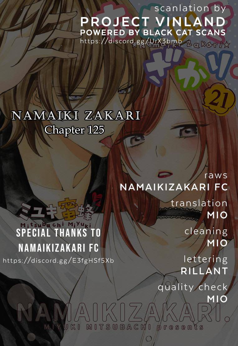 Namaikizakari. Manga Chapter 126