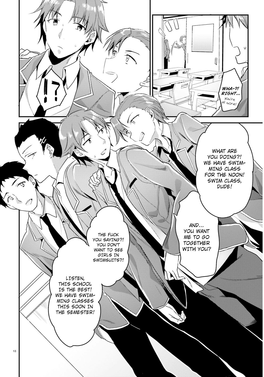 Classroom of the Elite, Chapter 3 - Classroom of the Elite Manga