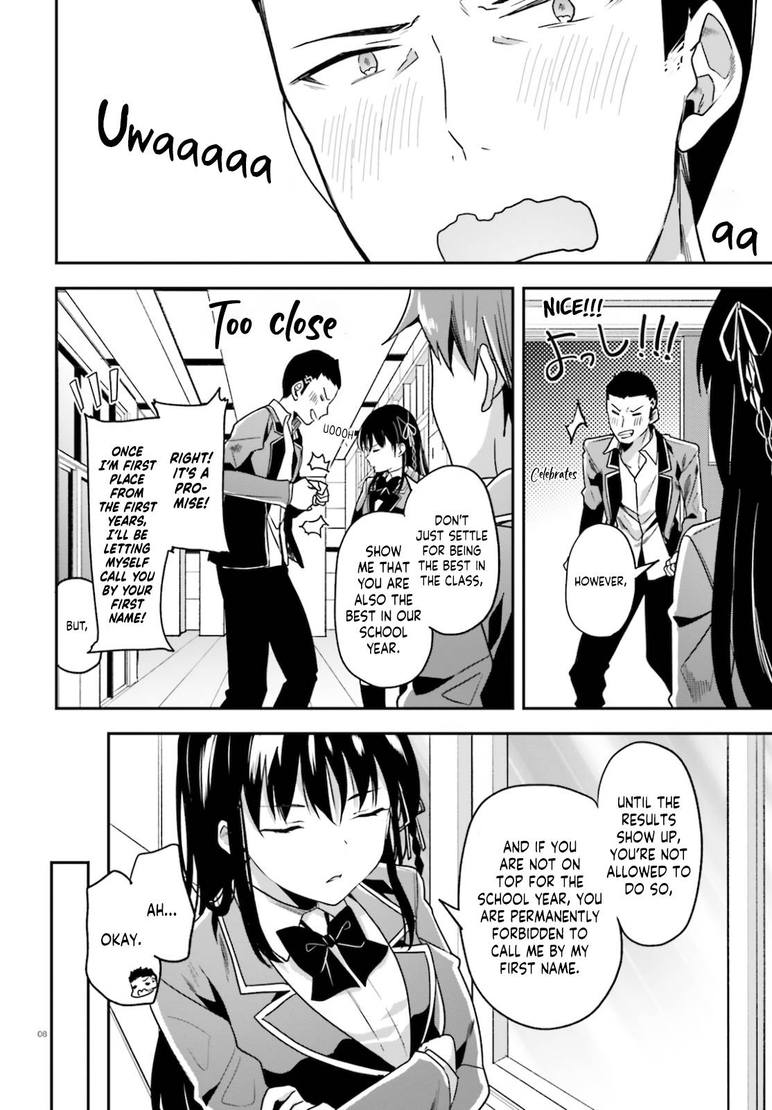 This is the best manga panel yet : r/ClassroomOfTheElite