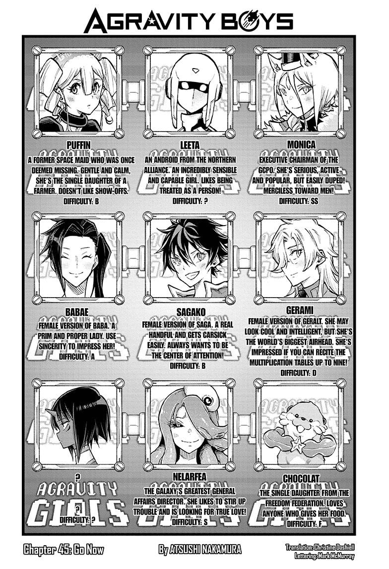 Agravity Boys Manga Chapter 45