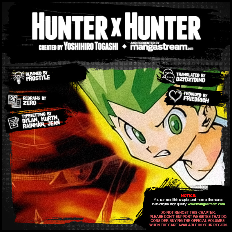 Hunter X Hunter Manga Chapter 363