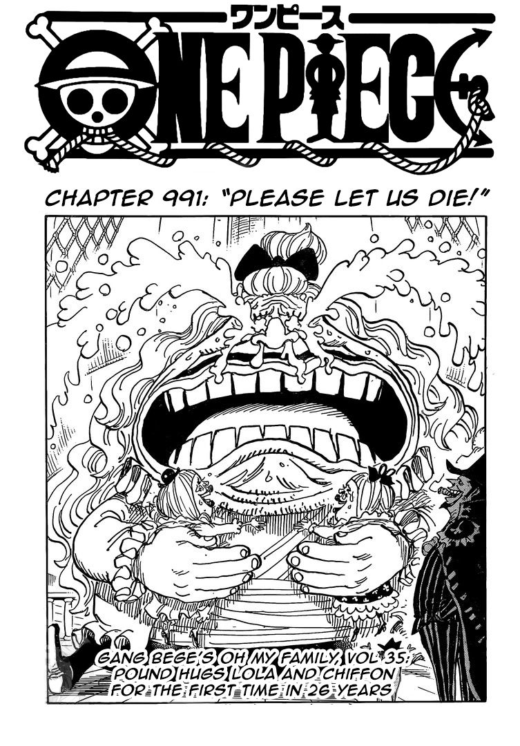 One Piece Manga Chapter 991