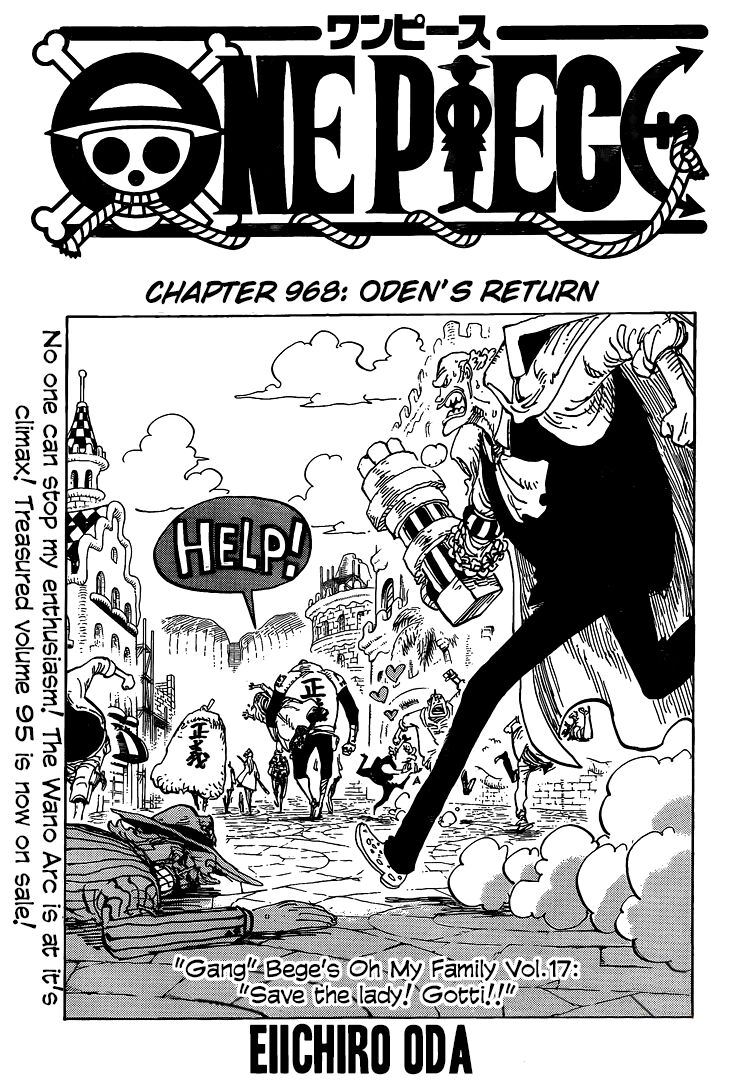 One Piece Manga Chapter 968